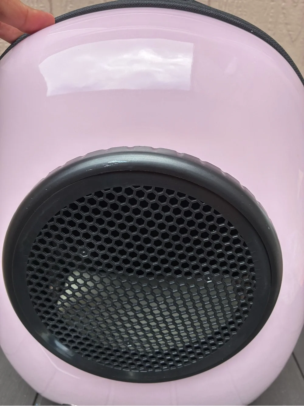 Pink Pet Carrier Backpack & Pet Accessories (XS/S)